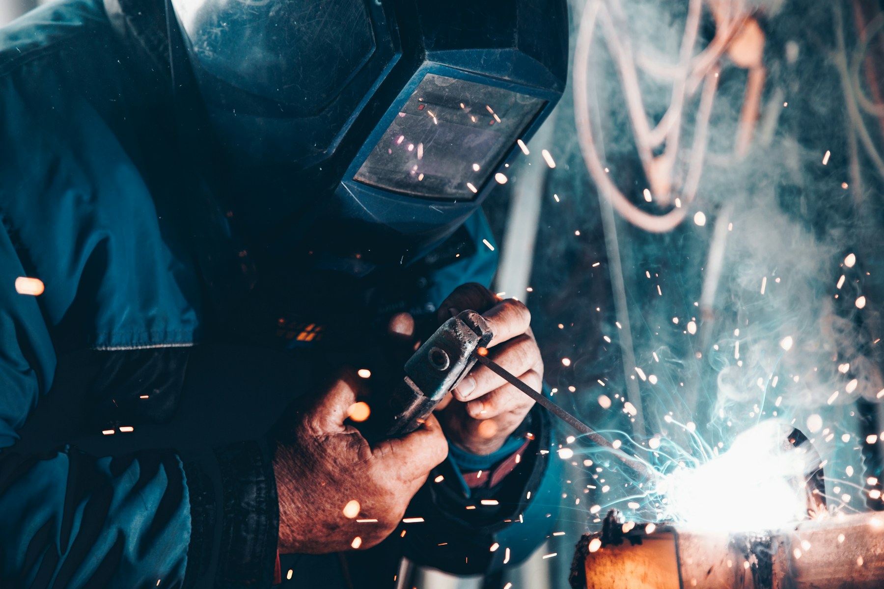 CNC turning workshop with precision lathes